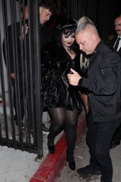 Demi Lovato – Leaves a Halloween Party in Hollywood 10/30/2021