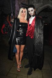 Demi Sims – “The Only Way is Essex” TV Show Filming Halloween Special in Folkstone 10/21/2021