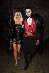 Demi Sims – “The Only Way is Essex” TV Show Filming Halloween Special in Folkstone 10/21/2021