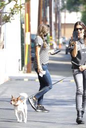 Elisabetta Canalis - Out in West Hollywood 10/08/2021