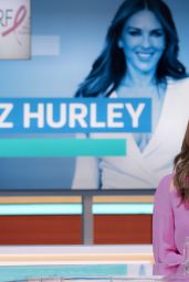 Elizabeth Hurley - Good Morning Britain TV Show in London 10/12/2021