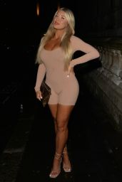 Eve Gale Night Out Style – Novikov in Mayfair 10/02/2021