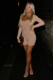 Eve Gale Night Out Style – Novikov in Mayfair 10/02/2021