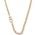 Foundrae Sister Hook Gold Heavy Belcher Chain Necklace