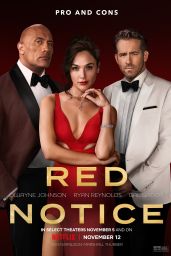Gal Gadot - "Red Notice" Posters and Photo 2021