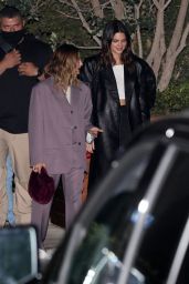 Hailey Rhode Bieber and Kendall Jenner at Nobu in Malibu 10/16/2021