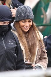 Jennifer Lopez - Filming New Movie "The Mother" in Squamish 10/26/2021