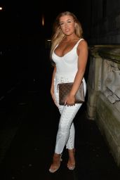 Jess Gale Night Out Style - Novikov in Mayfair 10/02/2021