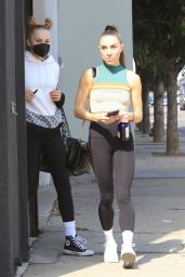 JoJo Siwa and Jenna Johnson - Leaving the Dance Studio in KA 10/24/2021