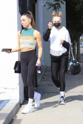JoJo Siwa and Jenna Johnson - Leaving the Dance Studio in KA 10/24/2021