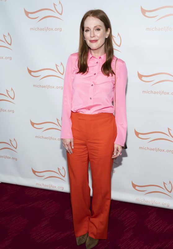 Julianne Moore – 2021 Michael J. Fox Foundation Gala in New York