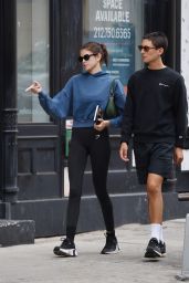 Kaia Gerber in Tights - New York City 09/30/2021