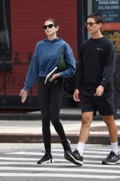 Kaia Gerber in Tights - New York City 09/30/2021