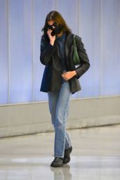 Kaia Gerber in Travel Outfit - JFK Airport in New York 09/29/2021