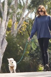Kaia Gerber - Walking Her Dog in LA 10/24/2021