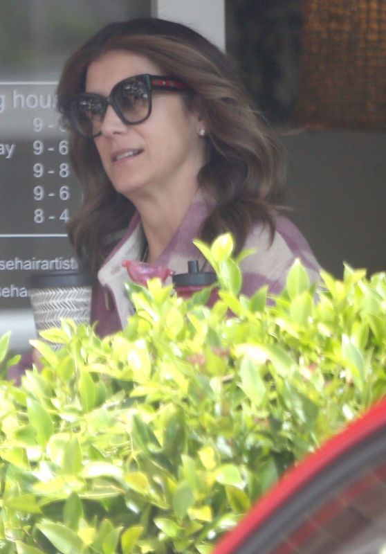 Kate Walsh at a Hairdresser in Perth 10/27/2021