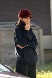 Katie Holmes - Out in a Park in Brooklyn 10/19/2021