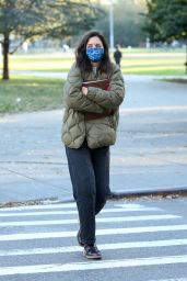 Katie Holmes - "Rare Objects" Filming Set in Brooklyn 10/28/2021