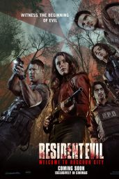 Kaya Scolderaio - "Resident Evil: Welcome To Racoon City" Posters and Trailer