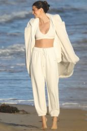 Kendall Jenner - Photoshoot for Alo Yoga Campaign in Malibu 10/13/2021