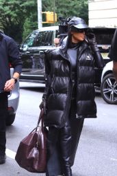 Kim Kardashian - Filming New Hulu Show in NYC 10/06/2021