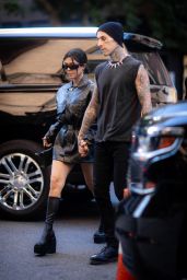 Kourtney Kardashian is Stylish - New York 10/14/2021