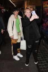 Lily Allen - Departs the Noel Coward Theatre in London 10/14/2021