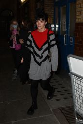 Lily Allen - Leaving the Noel Coward Theatre in London 10/08/2021