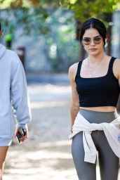 Lucy Hale - Out For a Hike in Los Angeles 10/19/2021