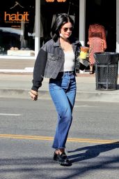 Lucy Hale - Outside Alfred