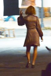 Margot Robbie - Filming Scenes For Her Upcoming 1920s Drama in LA 10/05/2021