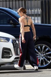 Melanie Chisholm - Heads Into DWTS Practice in LA 10/10/2021