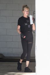 Melanie Griffith - Leaving the Gym in LA 10/27/2021