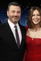 Melissa Benoist - Jimmy Kimmel Live 10/05/2021