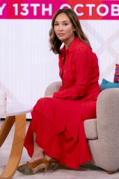 Myleene Klass - Lorraine TV Show in London 10/13/2021