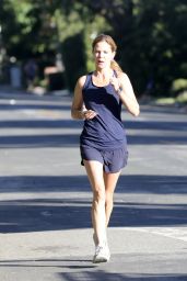 Natalie Morales - Out for a Jog in Los Angeles 10/21/2021