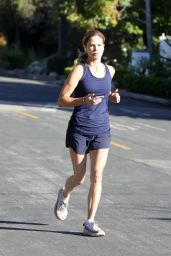 Natalie Morales - Out for a Jog in Los Angeles 10/21/2021