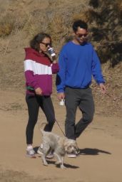 Natalie Portman and Max Minghella - Hike in Los Angeles 10/19/2021