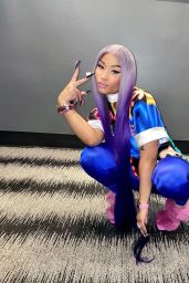 Nicki Minaj - Live Stream Video and Photos 10/11/2021