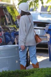 Olivia Culpo - Leaving a Hair Salon in West Hollywood 10/12/2021