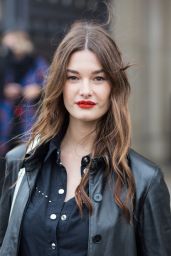 Ophelie Guillermand – Leaving L’Oreal Show at Paris Fashion Week 10/03/2021