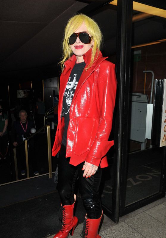 Pam Hogg - Arrives for "Quant" Premiere at 65th BFI London Film Festival