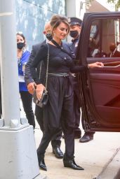 Penelope Cruz is Stylish - New York 10/08/2021