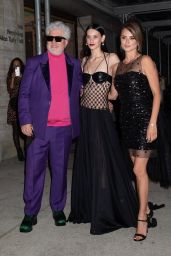 Penelope Cruz, Milena Smit and Pedro Almodovar at the Lincoln Center in New York 10/08/2021