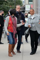 Queen Latifah - Filming at "The Equalizer" Set in Queens 10/04/2021