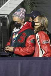 Rita Ora - Waits in the VIP Line at The Rolling Stones Concert in LA 10/14/2021