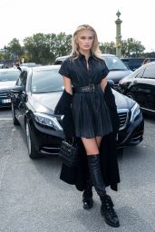 Romee Strijd – Arriving at Dior Fashion Show in Paris 09/28/2021