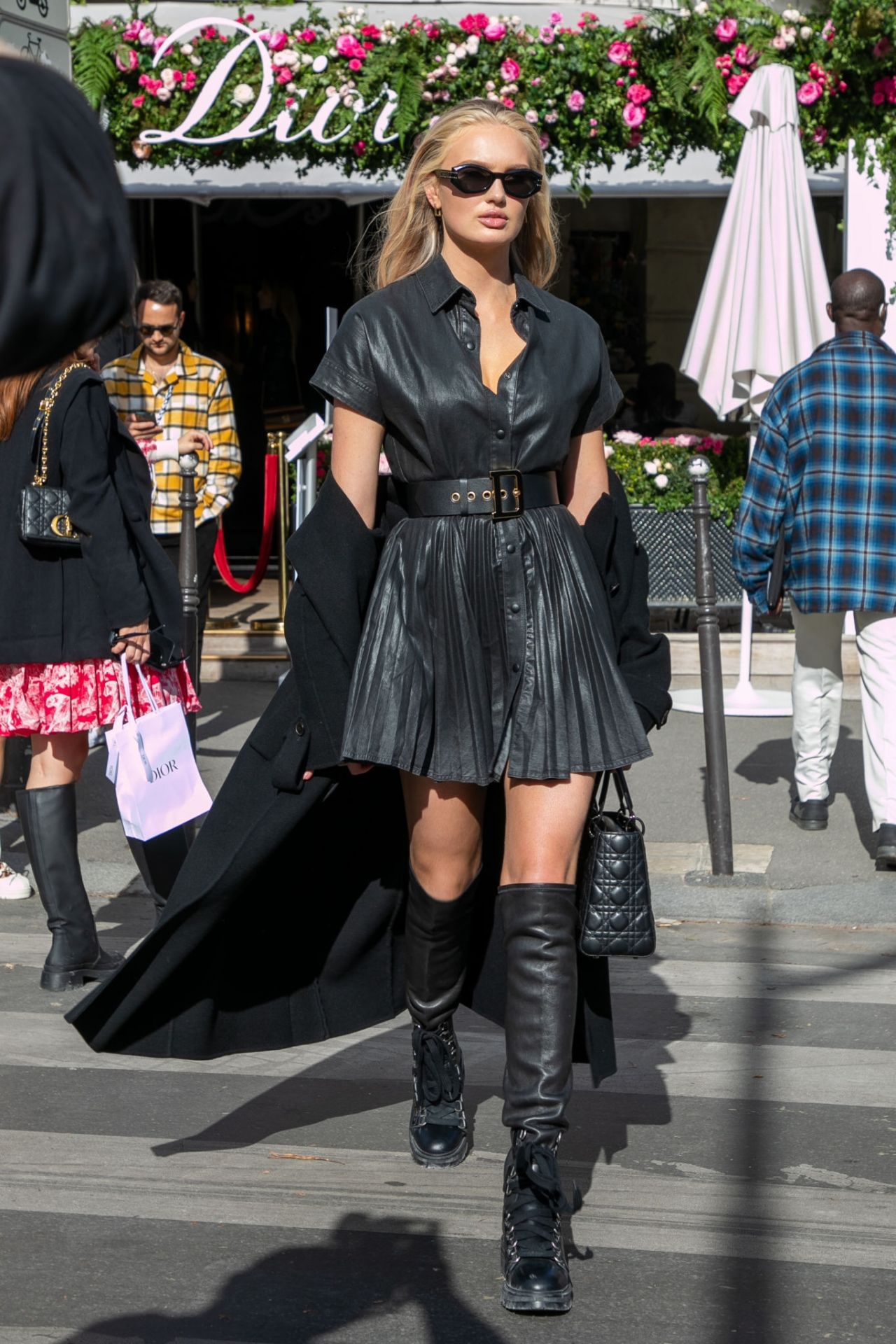 Romee Strijd – Arriving at Dior Fashion Show in Paris 09/28/2021 ...