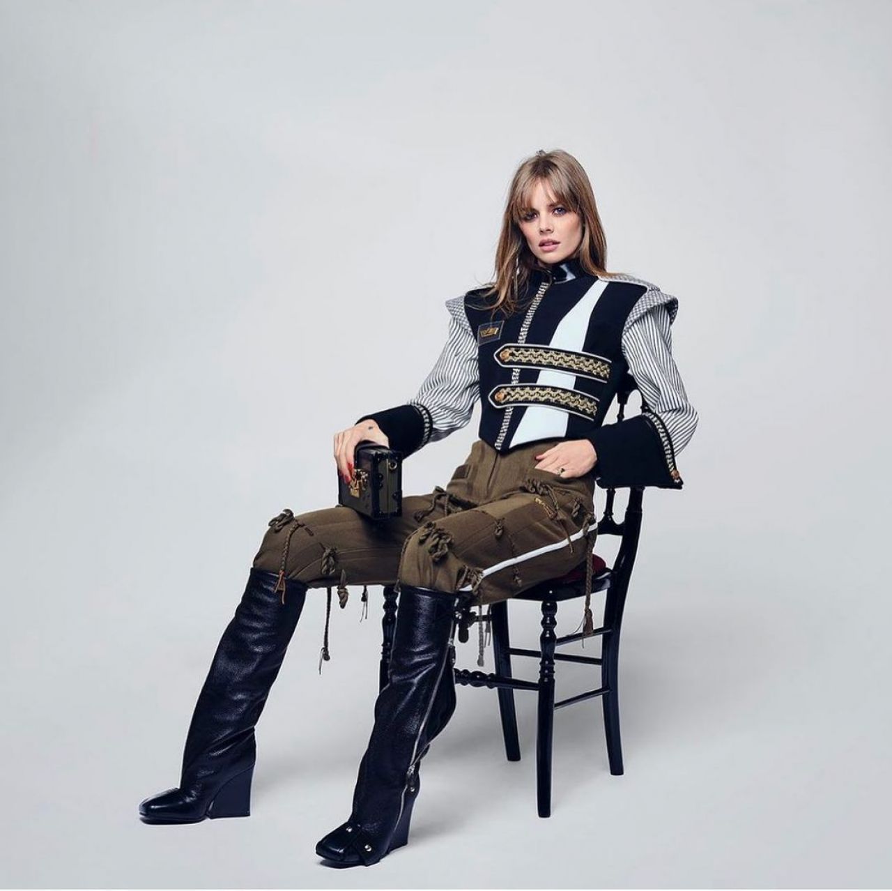 celebrating women — Samara Weaving for Louis Vuitton