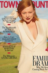 Sarah Snook - Town & Country Magazine November 2021 Issue